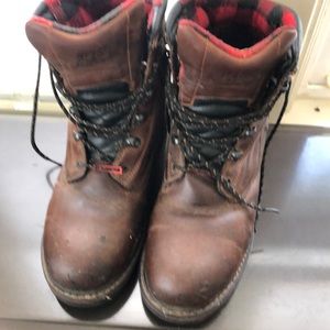 Timberland steel toed boots size 11.5
